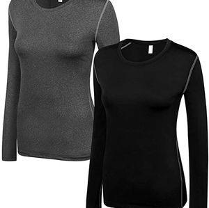 Bundle of two rashguard compression tops